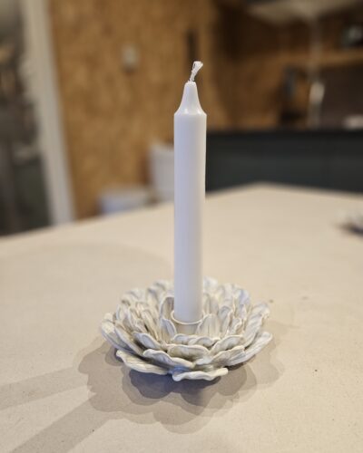 Blomma Ljusstake